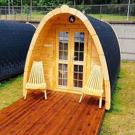 Camping Pod Hotel Zarasai Exterior photo