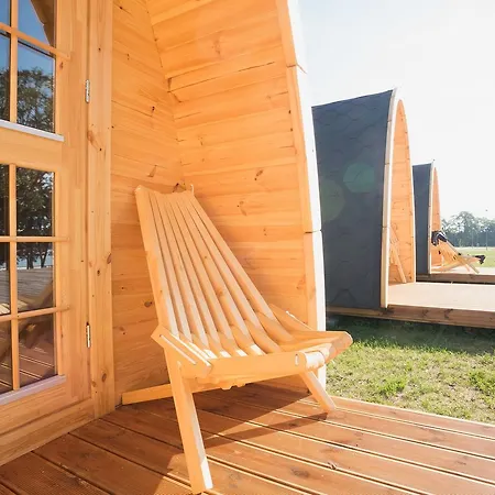 Camping Pod Hotel Zarasai Exterior photo