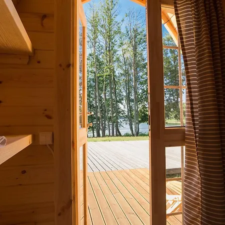 Camping Pod Hotel Zarasai Exterior photo
